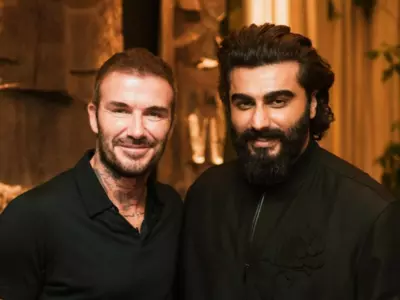 As Meme Page Claims Arjun Kapoor Faked His Height To Pose With David Beckham, Actor Responds