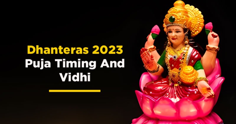 Dhanteras 2023 Puja Timing Shubh Muhurat Samagri Puja Vidhi Mantra Rituals And God Kubers 9822