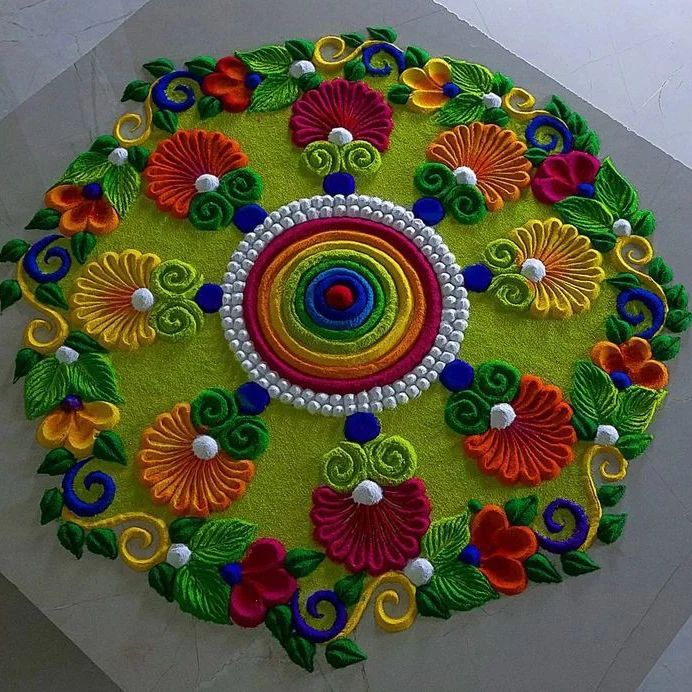 Diwali 2023: 30+ Easy, Unique And Simple Rangoli Designs