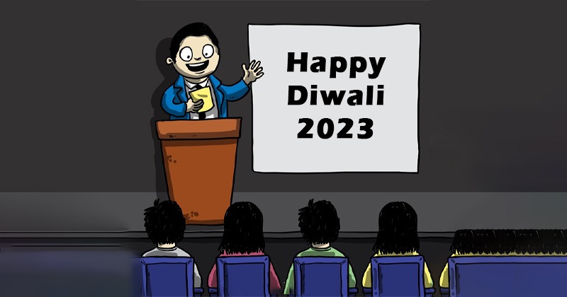 2 minute speech on diwali