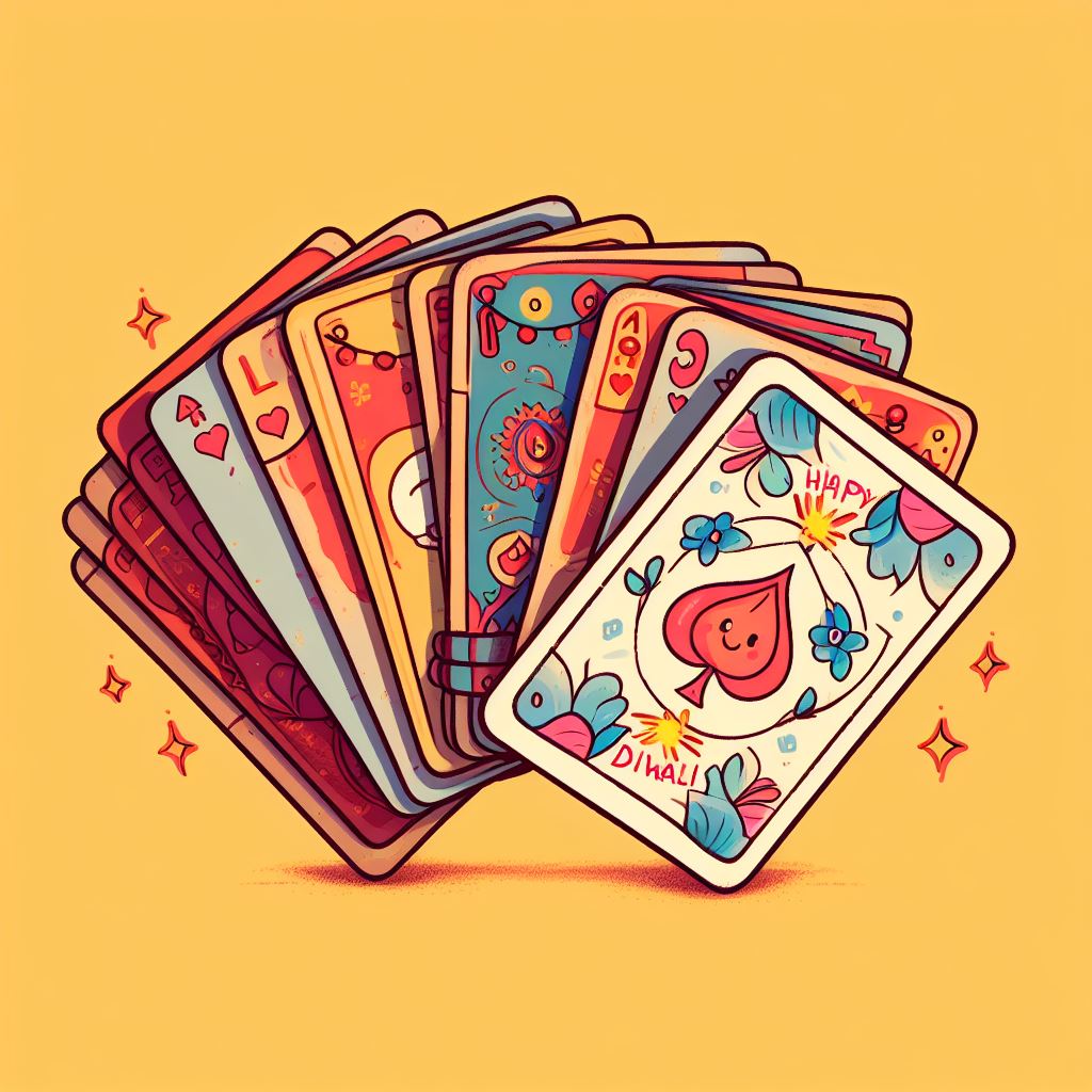 Find the number of cards in a Diwali themed deck