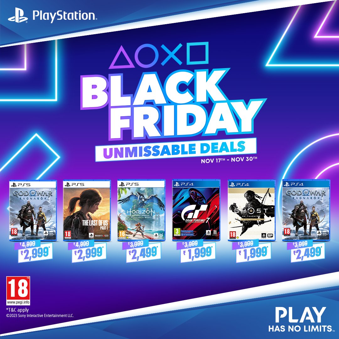 Get Ready for Massive Savings on PS5 Products During Black Friday 2023