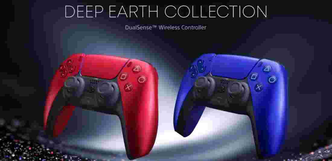 PlayStation Deep Earth Collection DualSense Controllers