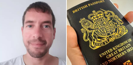 Man's passport