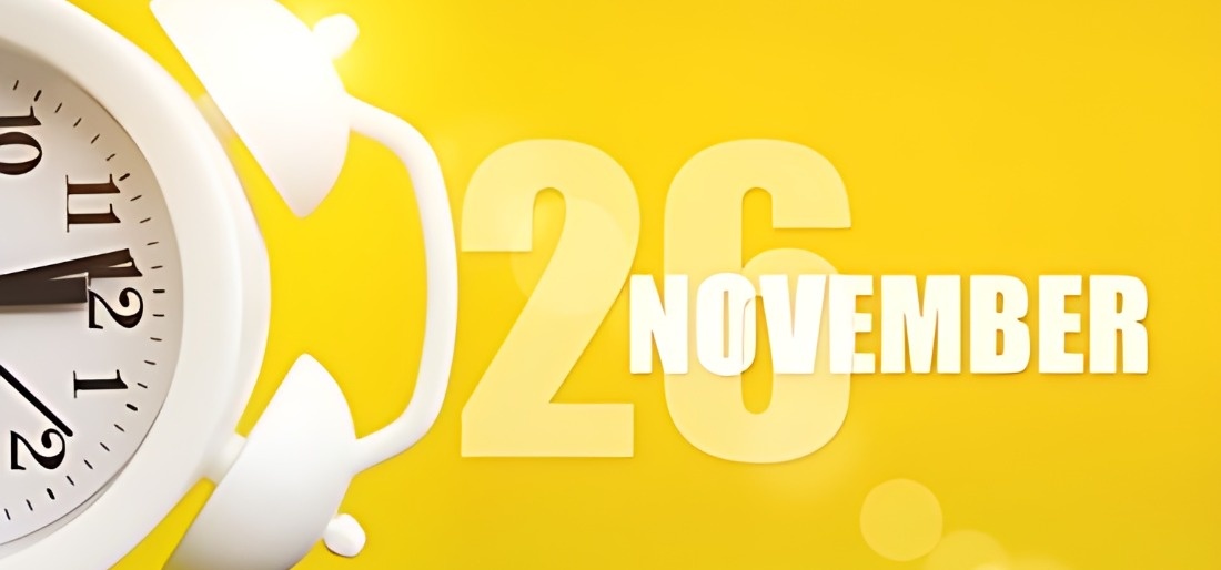 26 November What Happened On This Day In History