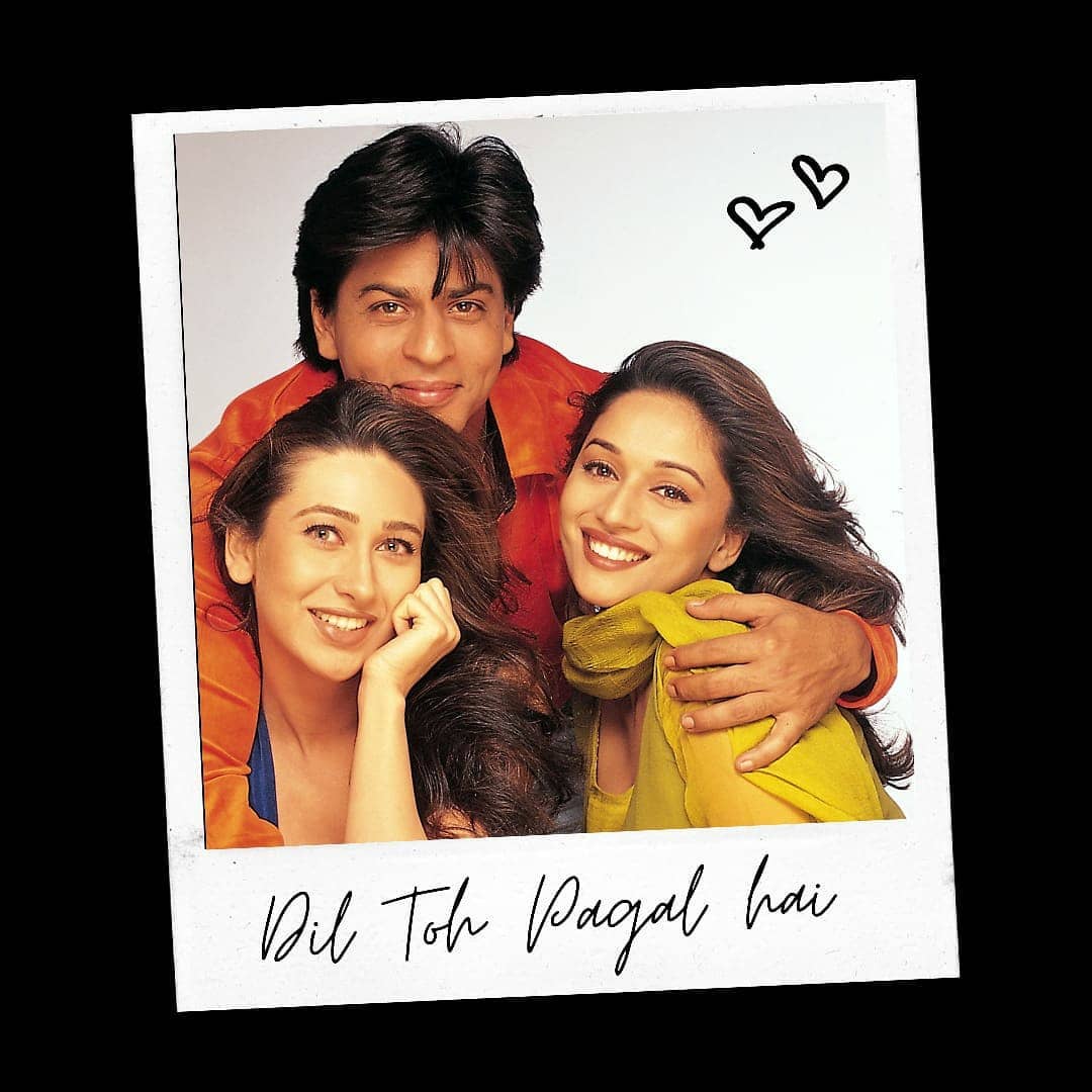 Unknown Facts About Dil To Pagal Hai/ instagram/madhuridixitnene