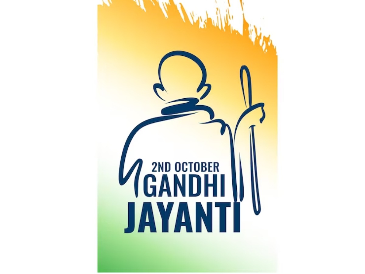Happy Mahatma Gandhi Jayanti HD Image & Photo Free Download [currentyear] -  Image Diamond | Gandhi, Birthday logo, Jayanti