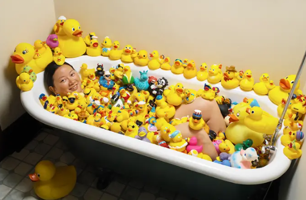 A Seattle woman has accumulated 5,631 rubber ducks