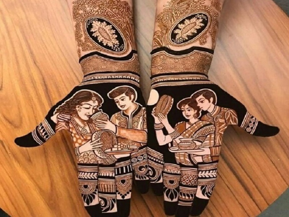 Karwa Chauth Special: करवा चौथ पर लगवाएं ये लेटेस्ट मेहंदी डिजाइन्स - karwa  chauth special get this latest mehndi designs on karva chauth-mobile