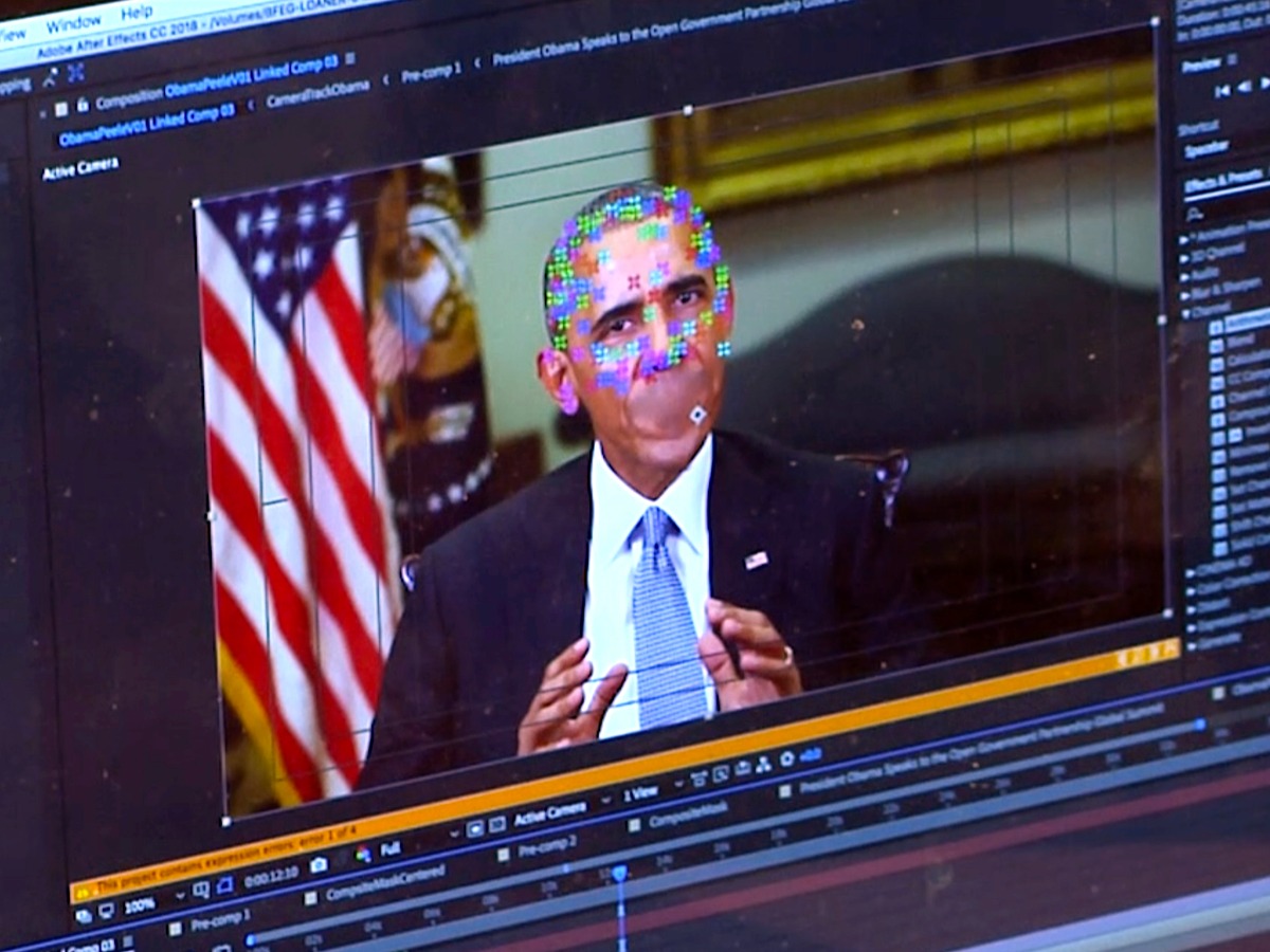 Barrack Obama deepfake video that went viral