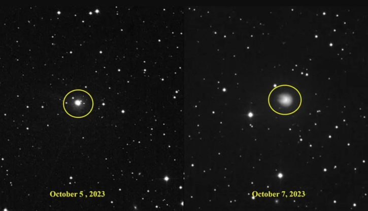 'Devil' Comet Speeds Toward Earth, It's 3 Times Bigger Than Everest