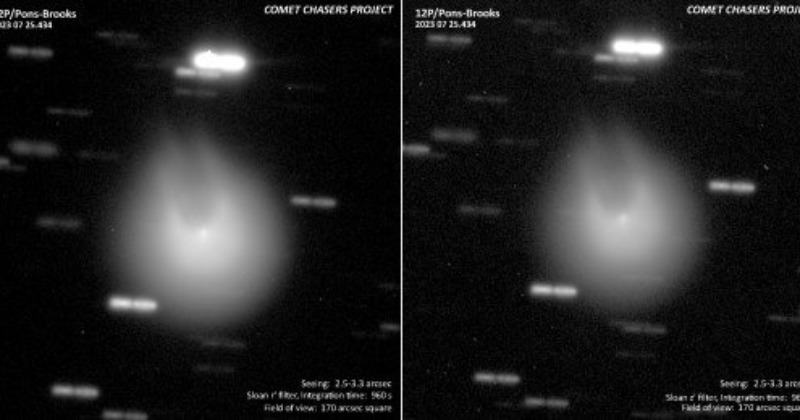 Devil' Comet Speeds Toward Earth, It's 3 Times Bigger Than Everest