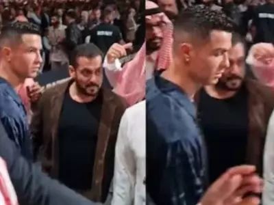 Did Cristiano Ignore Salman? Video Of Footballer Passing By Actor To Meet Others Goes Viral