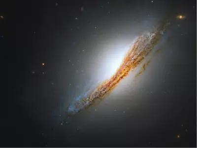 Hubble Telescope Captures Rare Galaxy With A Luminous Centre