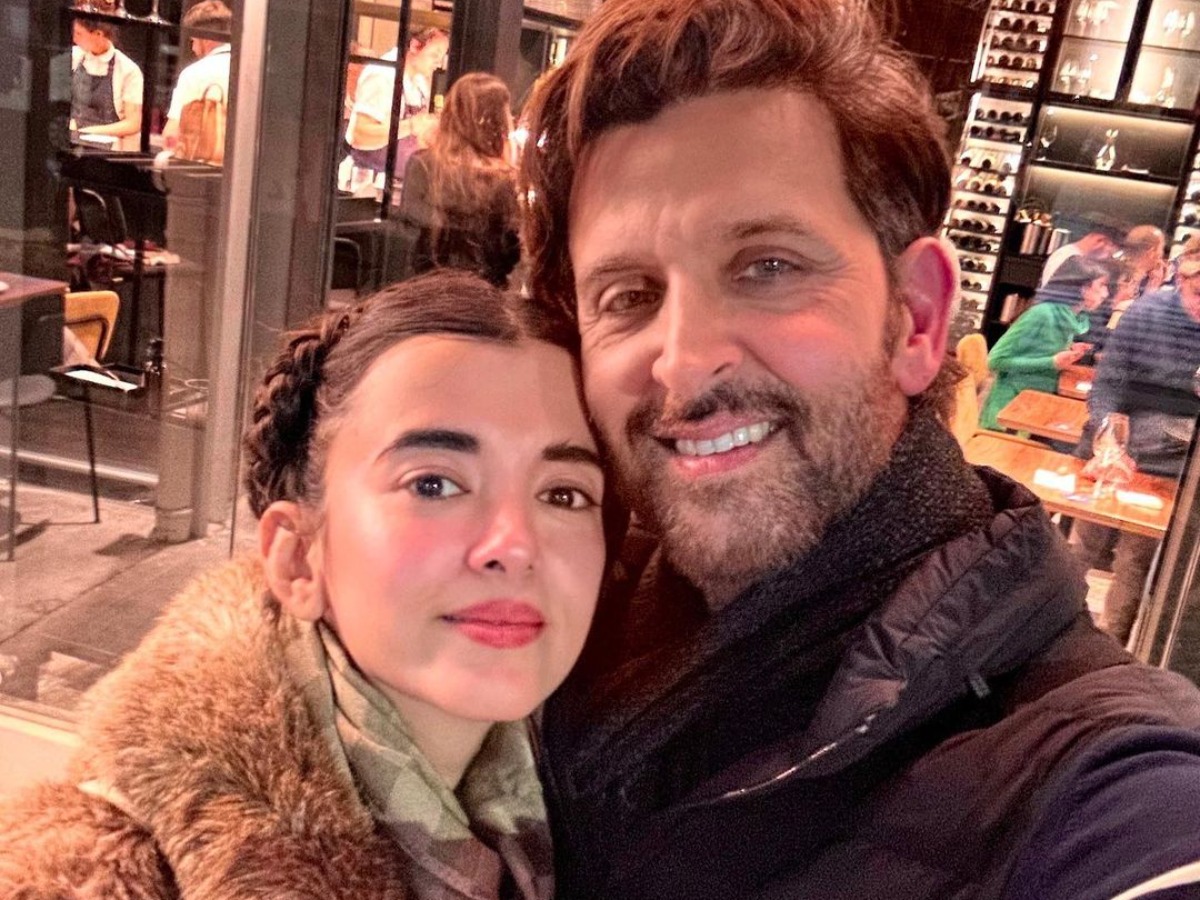 Hrithik Roshan Gives A Big Shout Out To GF Saba Azad After She Gets Trolled For Her Weird Dance