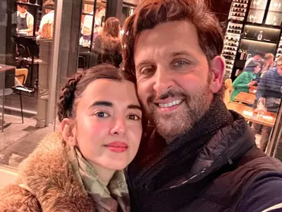 Hrithik Roshan Gives A Big Shout Out To GF Saba Azad After She Gets Trolled For Her Weird Dance