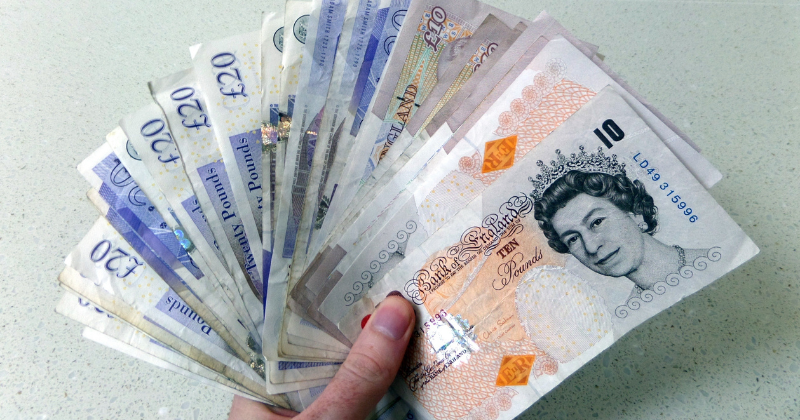 There was a £122,000 surprise on a London man