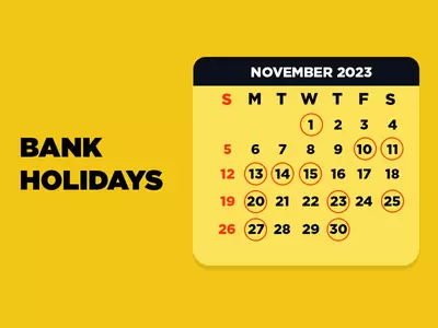 Bank Holidays In November 2023
