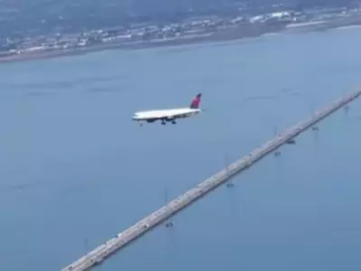 airplane stuck in mid air 