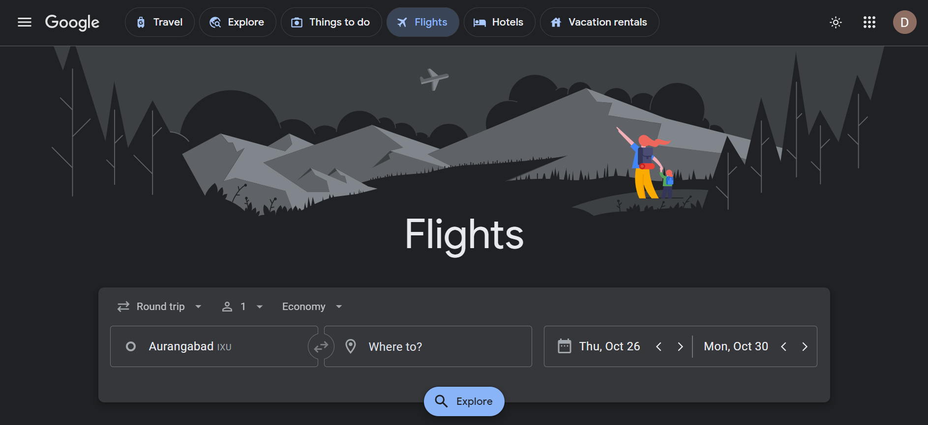 google flights