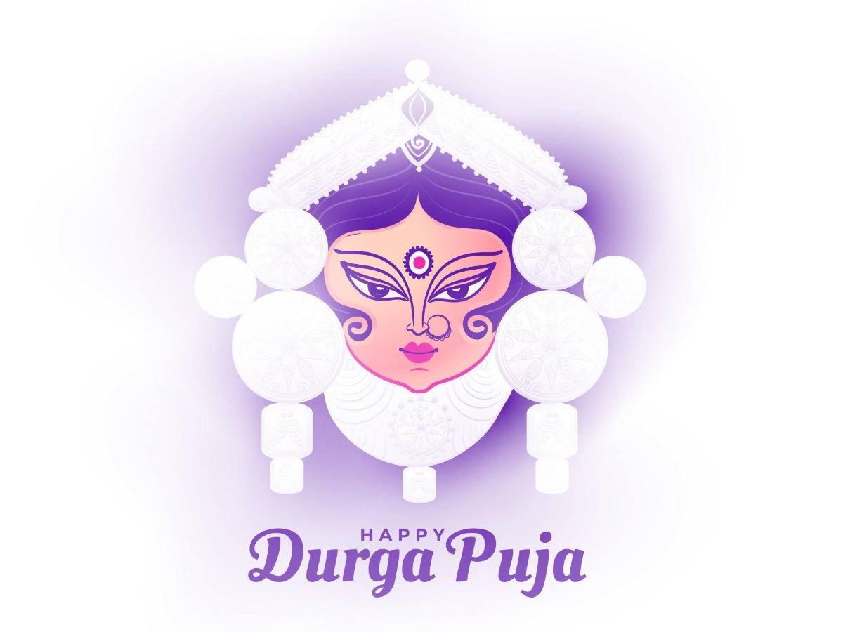 5 Ace HD Durga Puja Religious Paper Sticker (Multicolour; 12X18 Inch) :  Amazon.in: Home & Kitchen