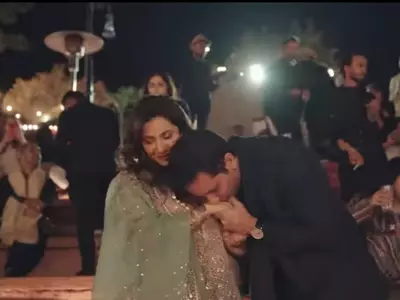 Fans Spot Fawad Khan In New Video From Mahira Khan's Wedding Festivities & They Can't Keep Calm