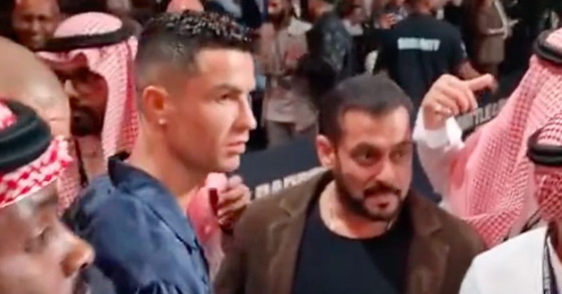 Salman Khan And Cristiano Ronaldo Spotted Chatting After Video Of The ...