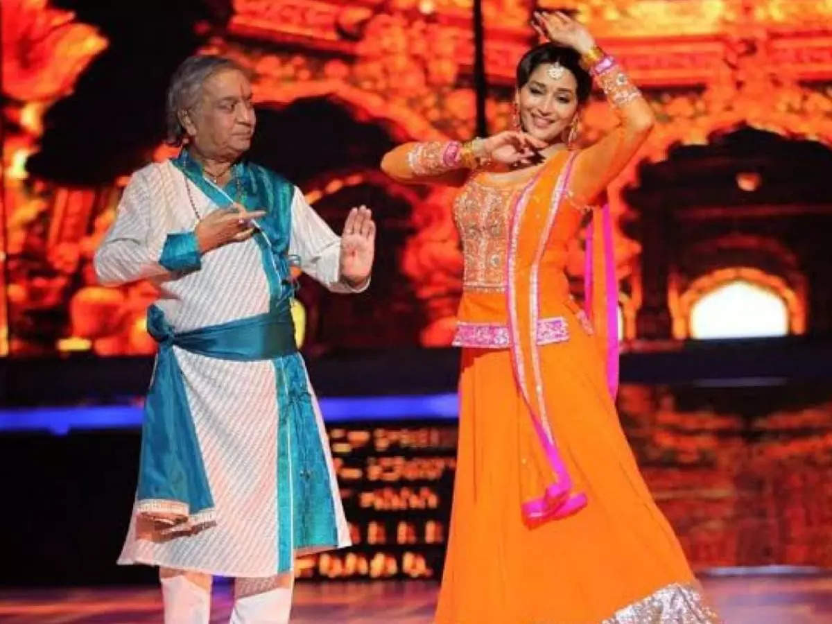 Madhuri Dixit  Birju Maharaj /  The Economic Times