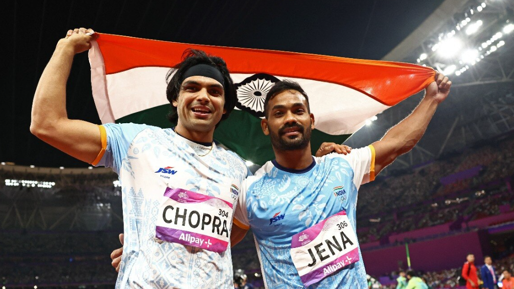 neeraj chopra kishore jena asian games 2023 