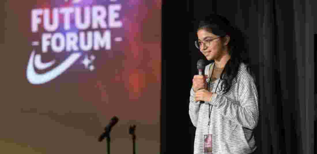 This 16YO Indian Child Prodigy Is Already Running A Rs 100 Crore AI Startup, Here's Her Story