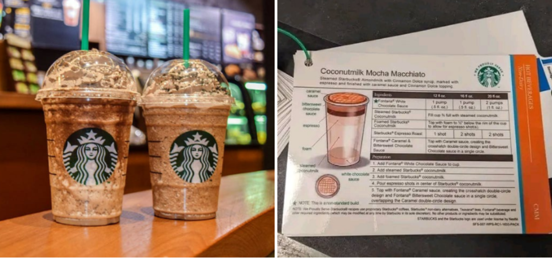 Fired Starbucks Employee Leaks Secret Drink Recipes Online