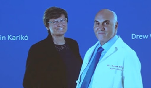 Caitlin Carico and Drew Weissman