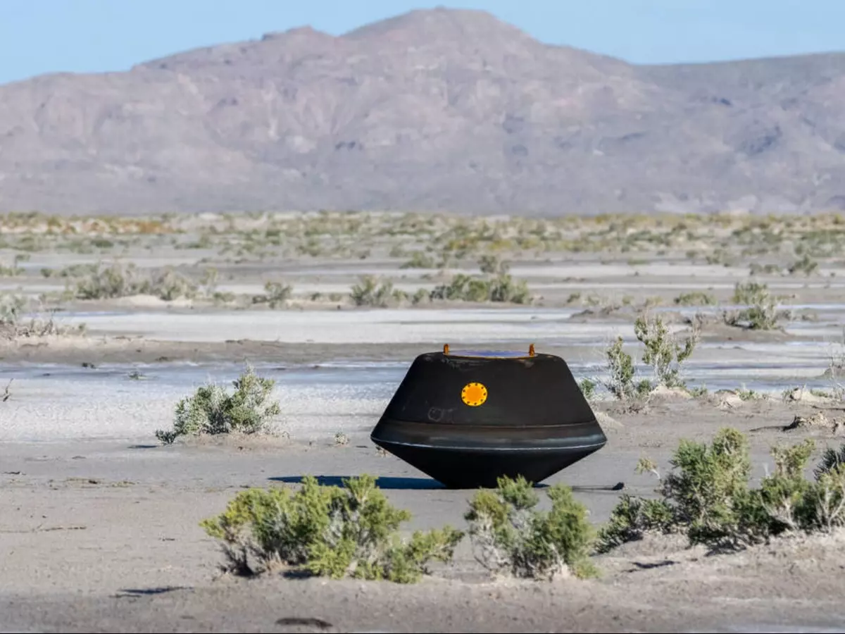 NASA Mission Successfully Returns Largest Asteroid Sample Ever To Earth NASA Mission Successfully Returns Largest Asteroid Sample Ever To Earth