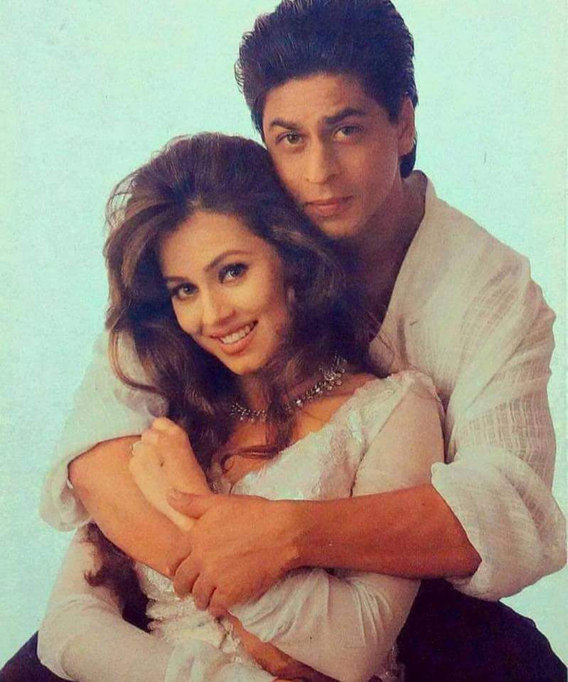 Mahima and Shah rukh khan
