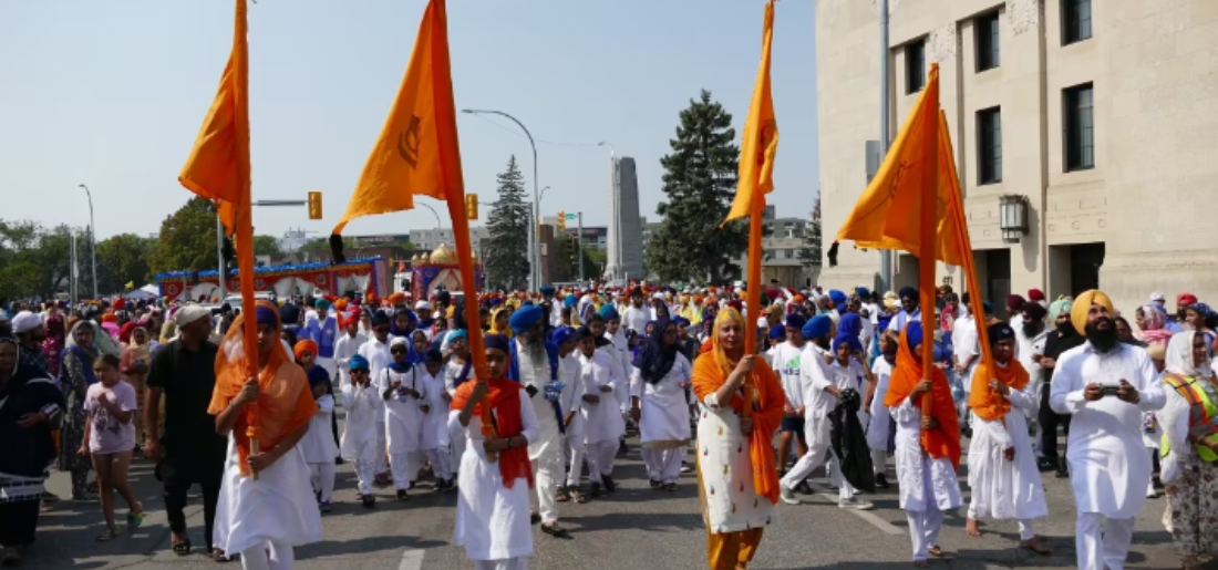 Manitoba's Sikh Community Gather In Downtown Winnipeg For Nagar Kirtan