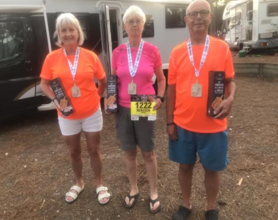 A scorching marathon in France for the Darwen Dashers