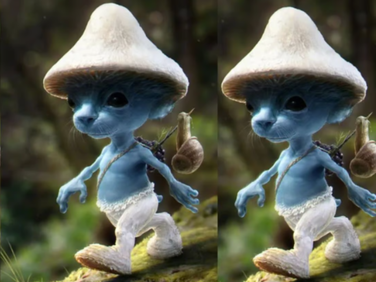 Blue Smurf Cat Meme