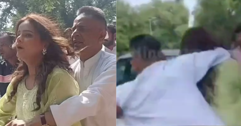 Shocking Video! Bigg Boss 16 Fame Archana Gautam & Her Father Beaten Up Outside Congress Office