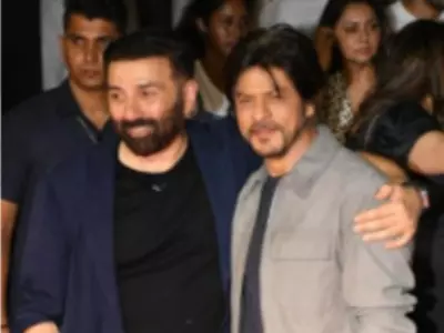 Ending 16-Year-Old Tiff With Sunny Deol, Shah Rukh Khan Attends Gadar 2 Success Party