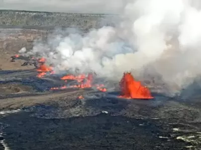 Hawaii's Kilauea Level Is Downgraded After New Volcano Eruption