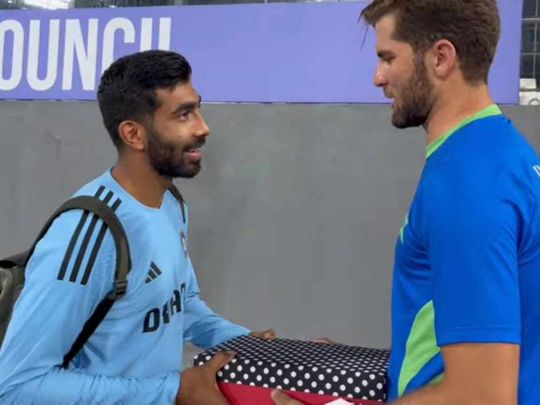 Jasprit Bumrah and Saheen Afridi