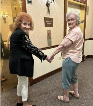 The last time a 94-year-old woman saw her 90-year-old sister in the US