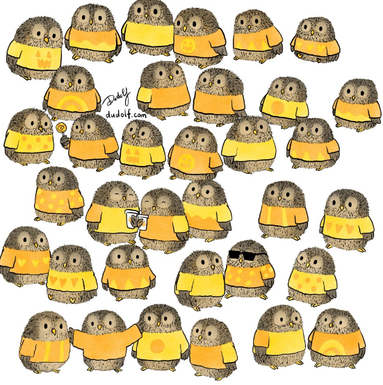 The Owl Is In This Sweater You Need To Find In This Optical Illusion