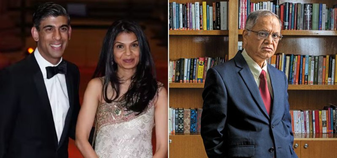 UK PM Rishi Sunak’s Wife Akshata Murty Shutting Down Her Controversial ...