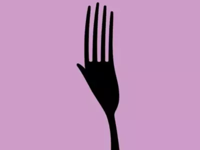 fork or hand 