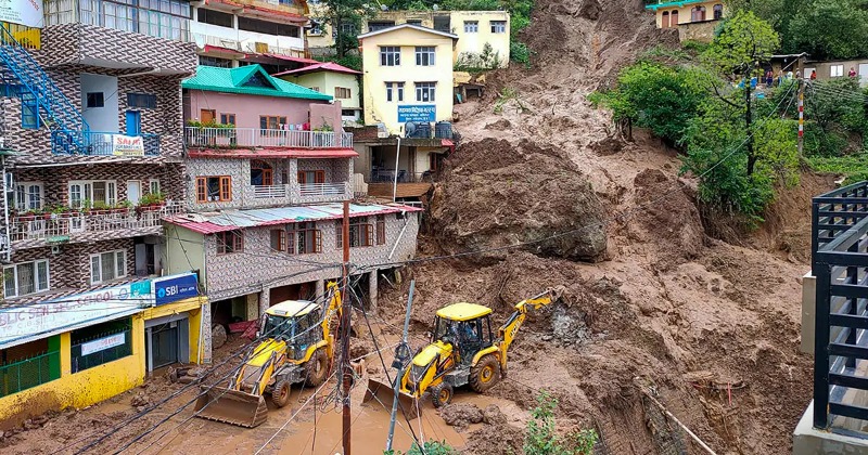 Roads Blocked In Himachal Districts Due To Heavy Rains