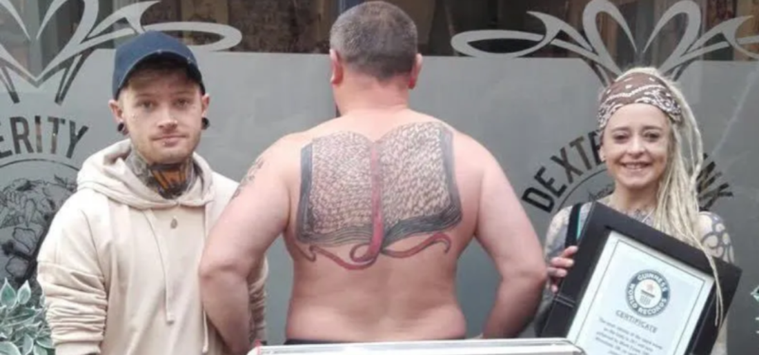 Dad Gets Daughter's Name Tattooed 667 Times