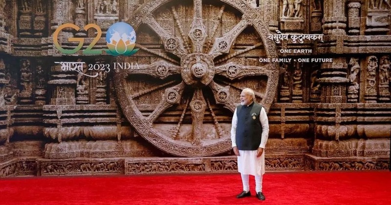 Konark's Sun Temple Wheel: A Symbol of India's Heritage at G20 Summit