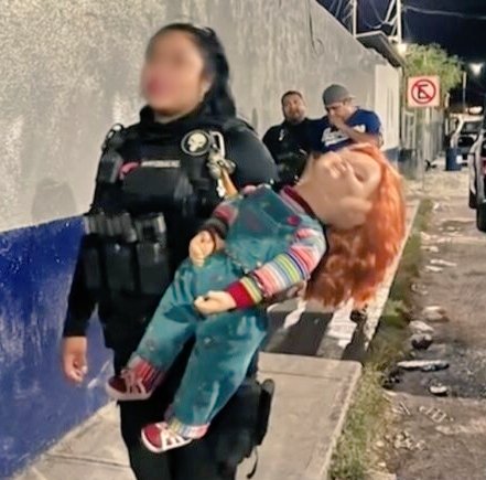 Mexican police arrest demon doll