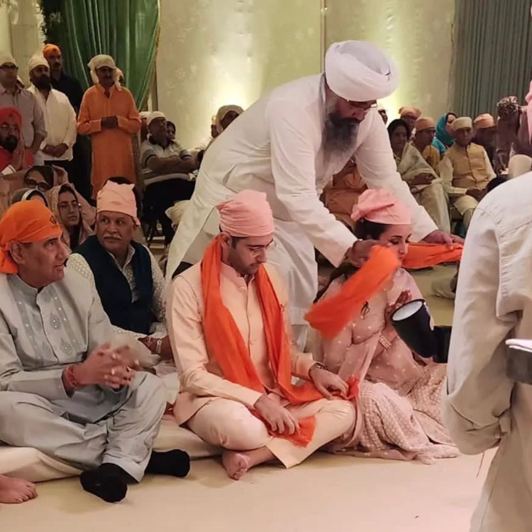 Parineeti Chopra Raghav Chaddha Wedding Ardas